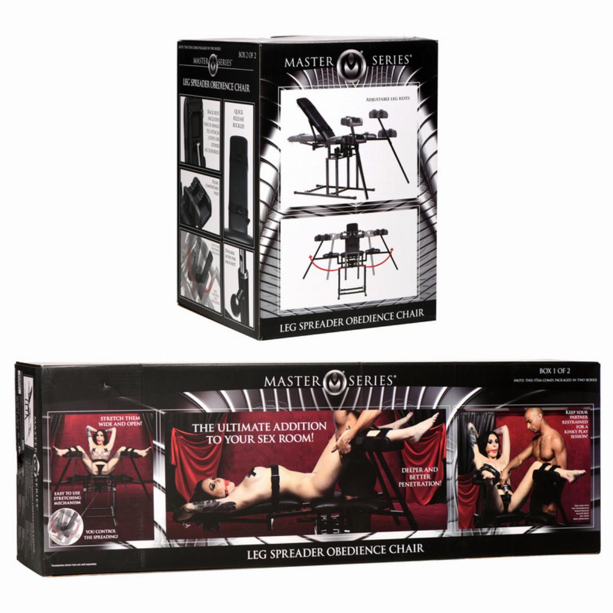 Bondage-Stuhl - Schwarz