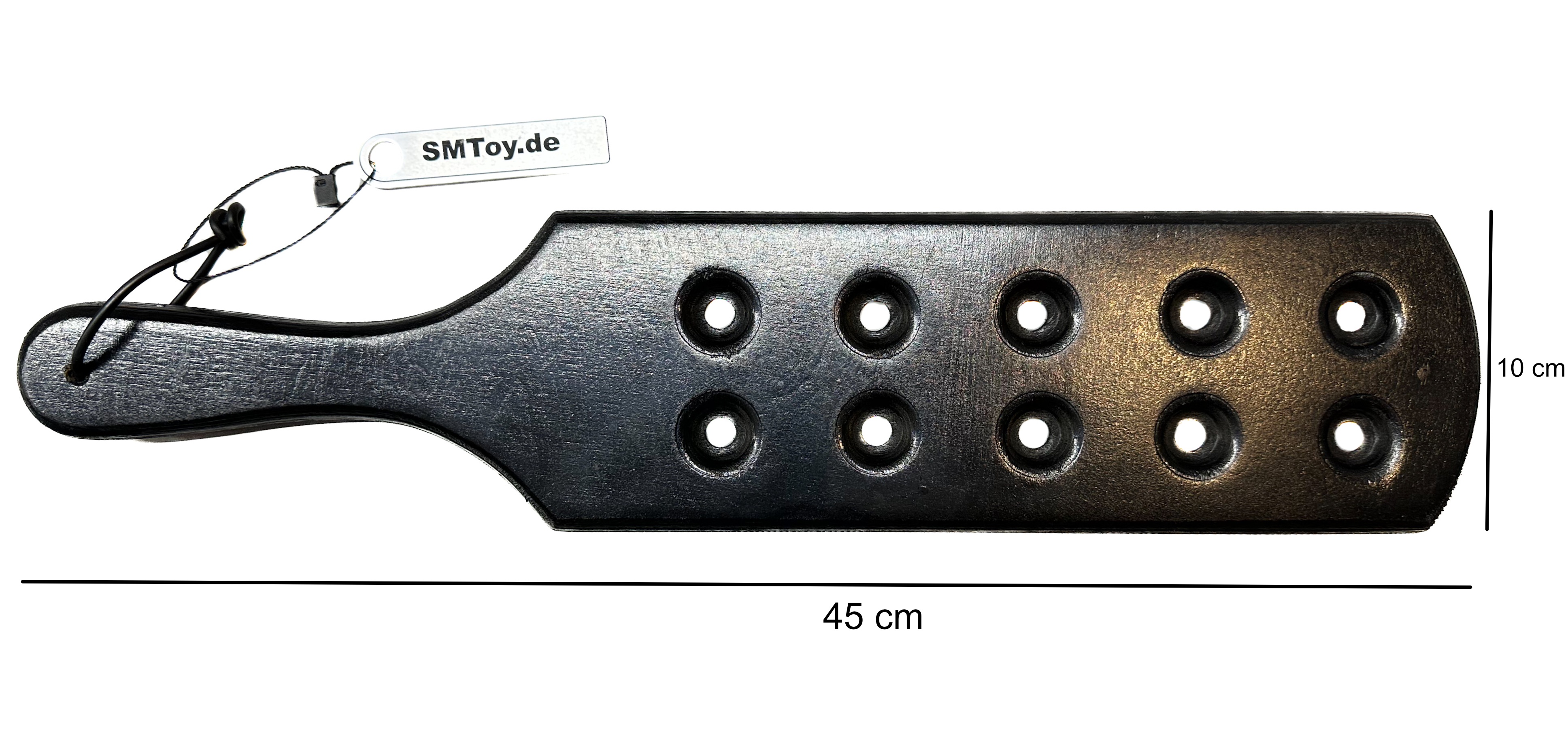 Bestrafungs-Paddle "Lance" in schwarz