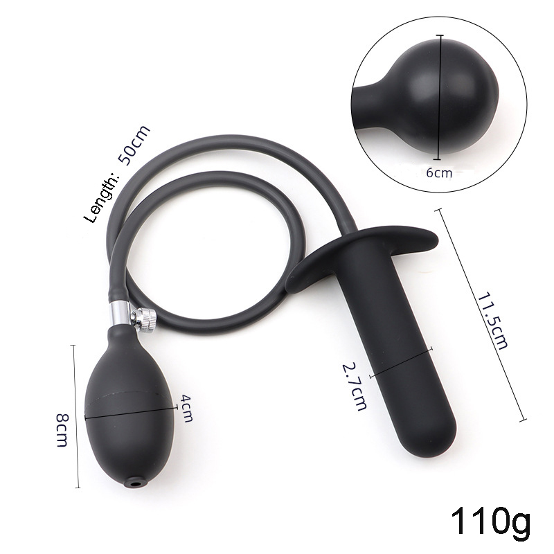 Velvet Inflate Plug "Booty Bobby"