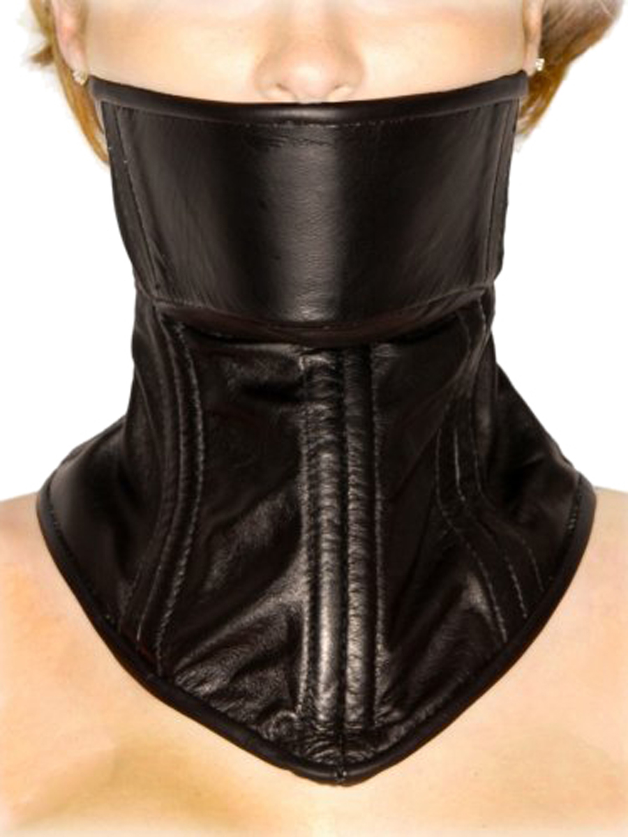 Bondage Nackenkorsett aus Leder