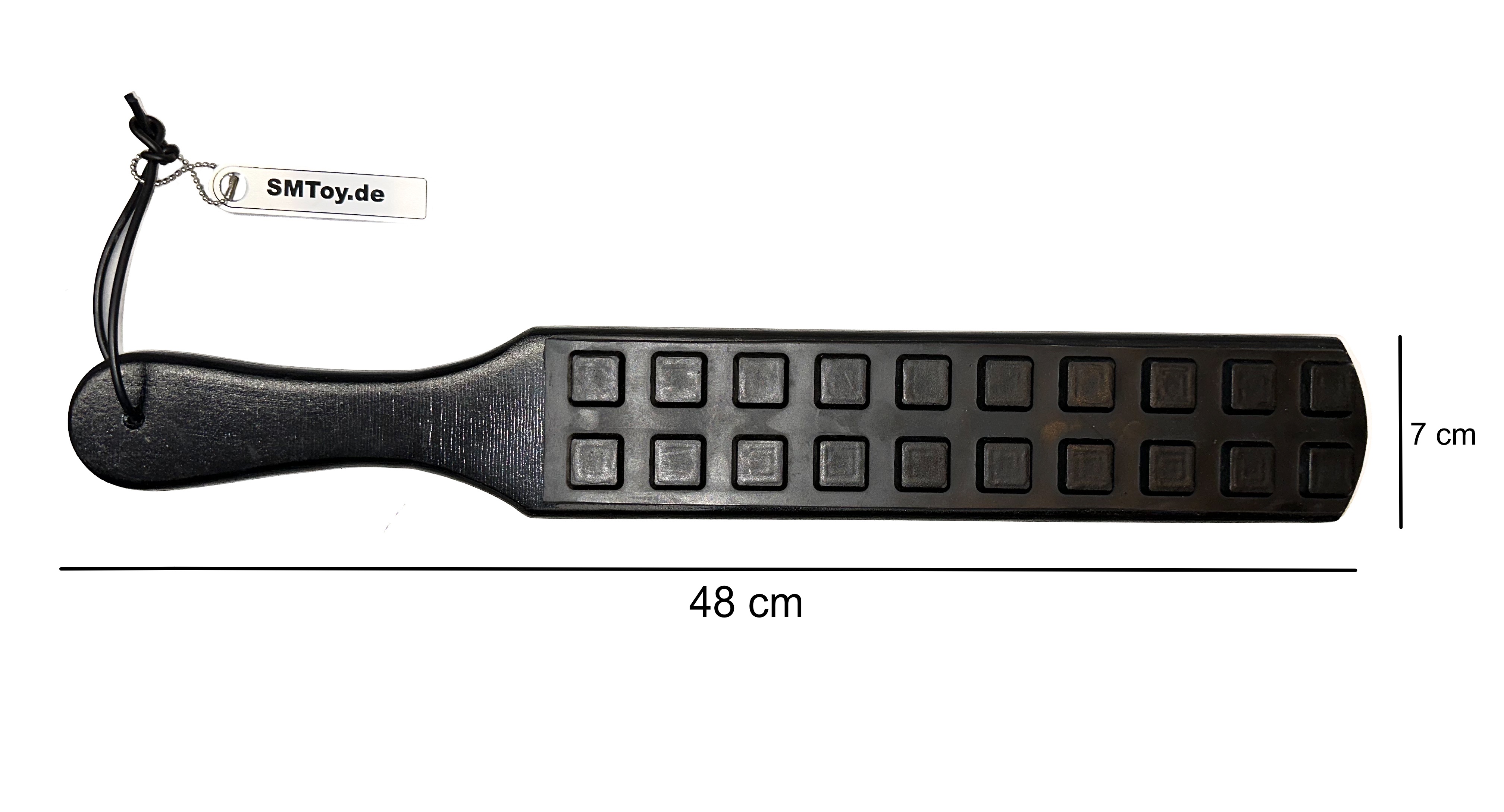 Bestrafungs-Paddle "Damian" in schwarz