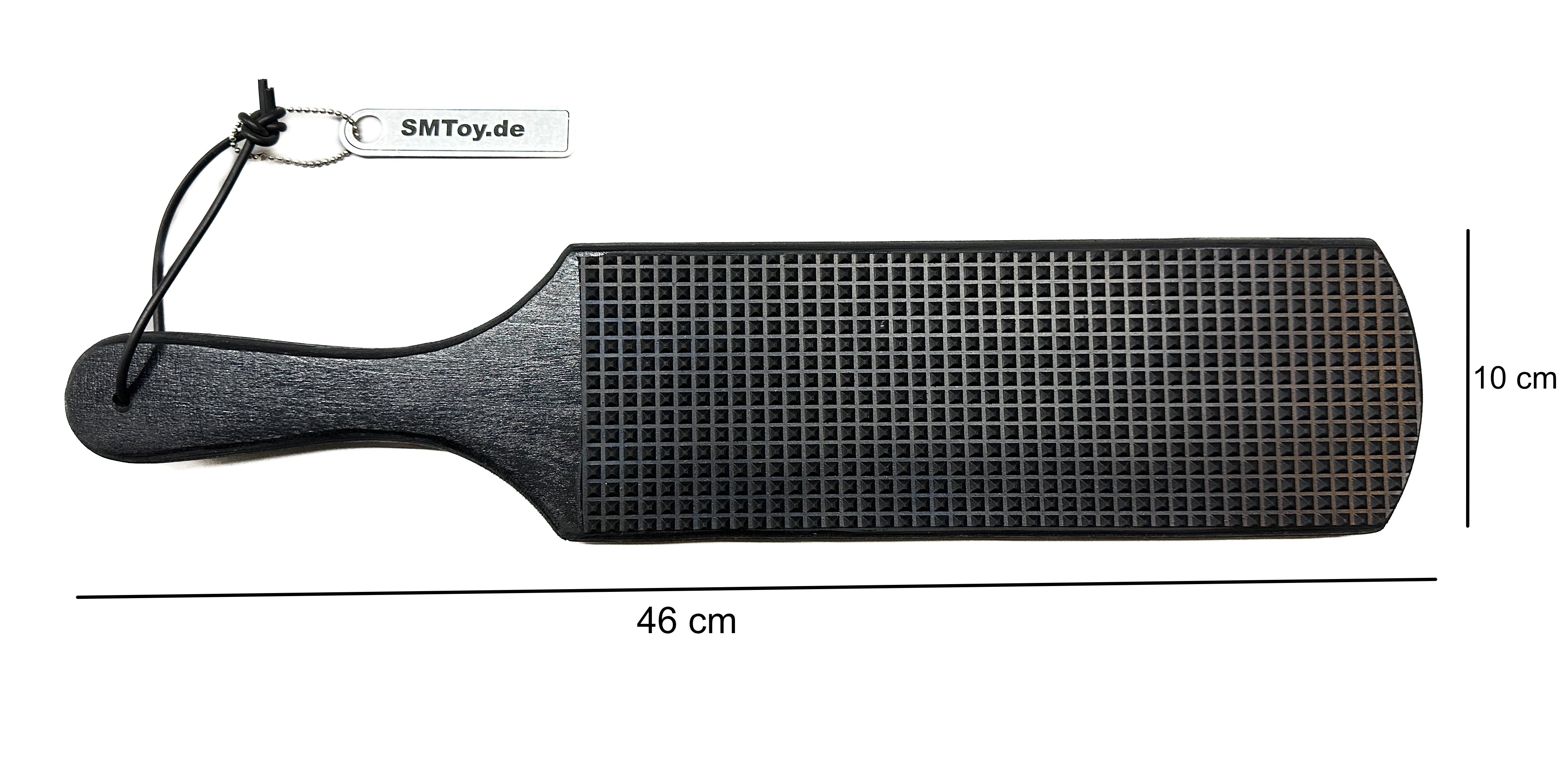 Bestrafungs-Paddle "Dante" in schwarz