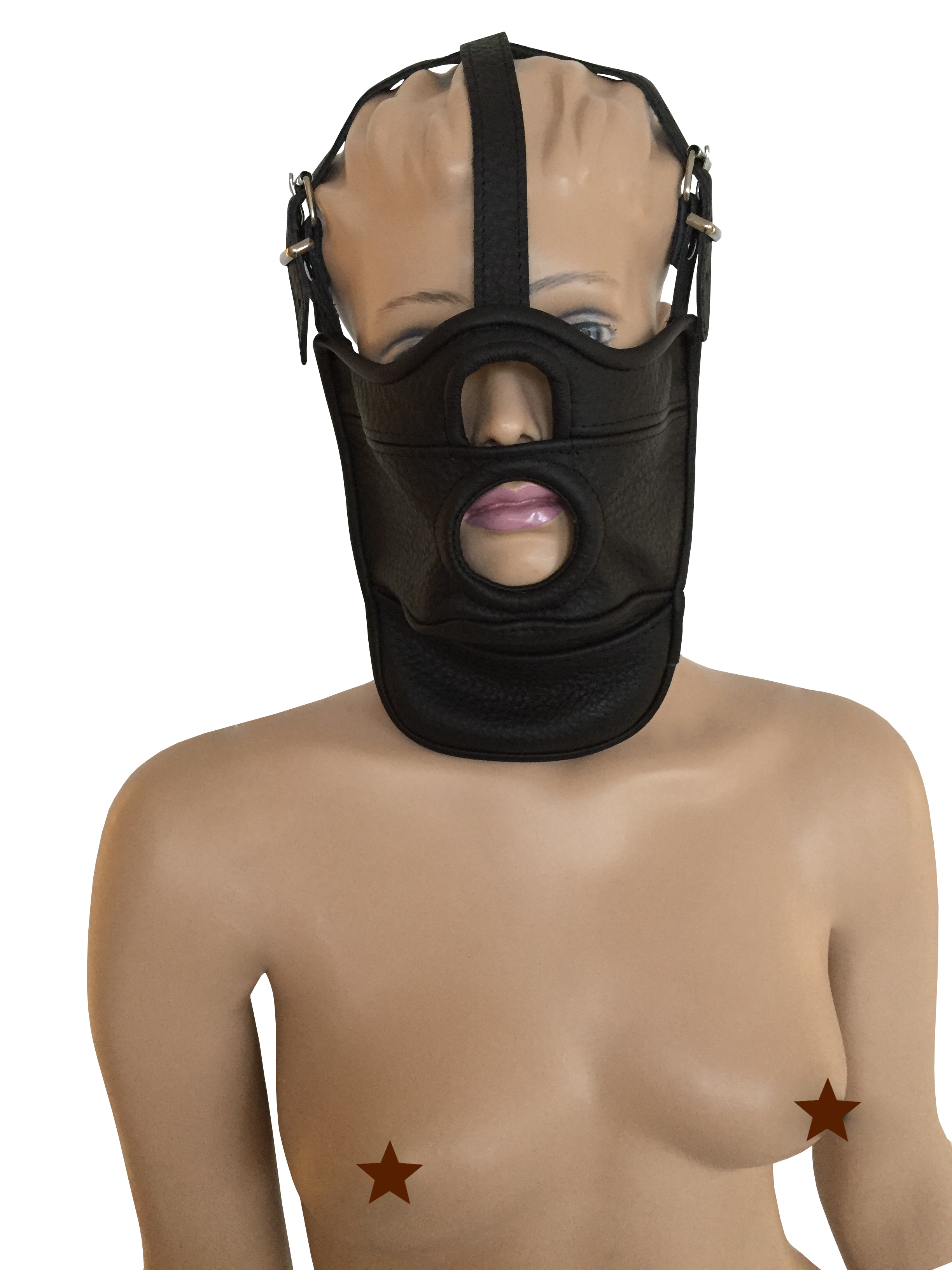 Maske mit Öffnung