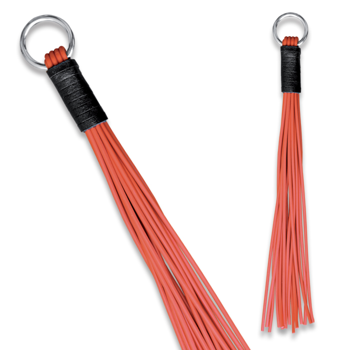 PVC Peitsche - Fingerpeitsche rot