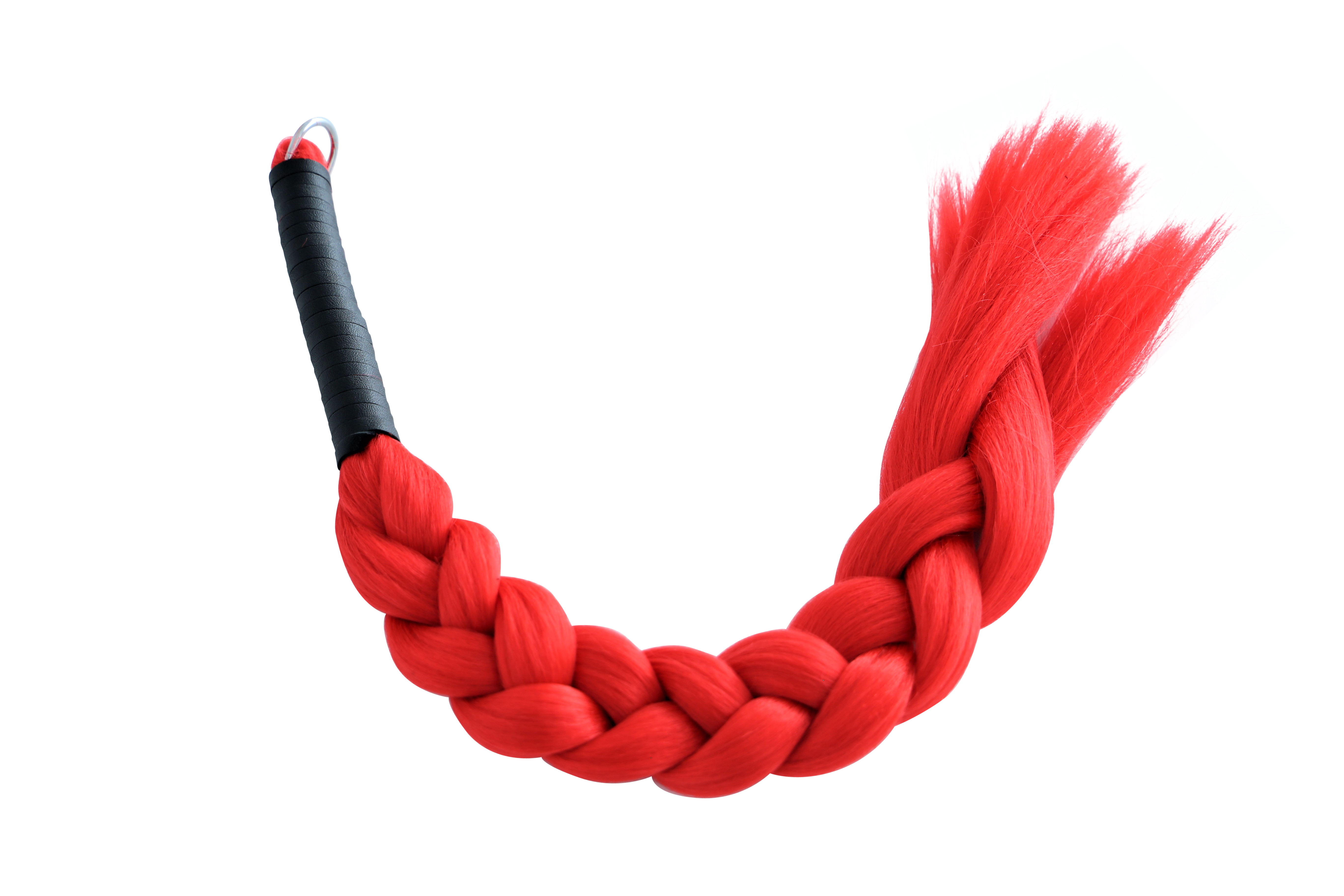 Flogger - HAIR whip red devil "Pull my hair and spank me"