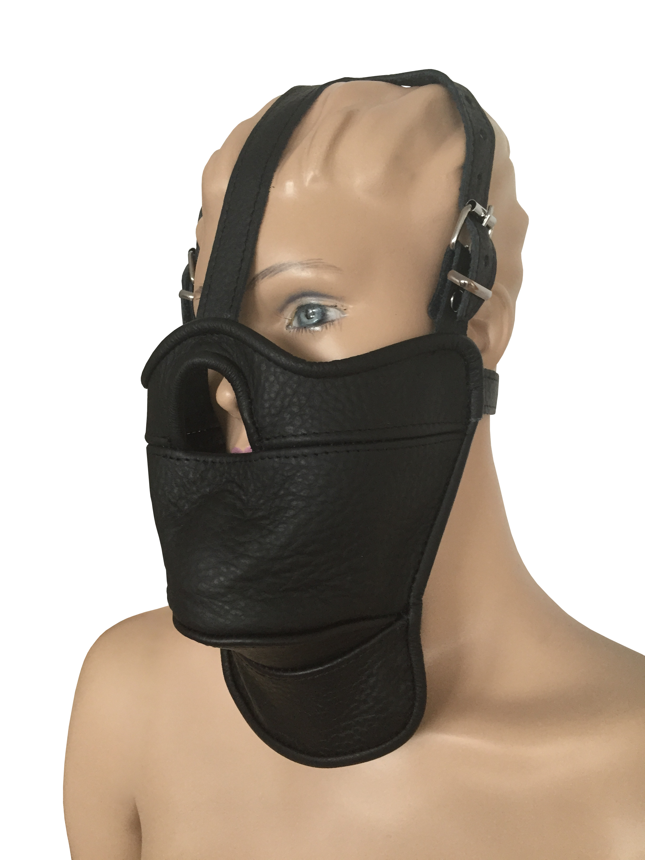 Maske und Mundknebel