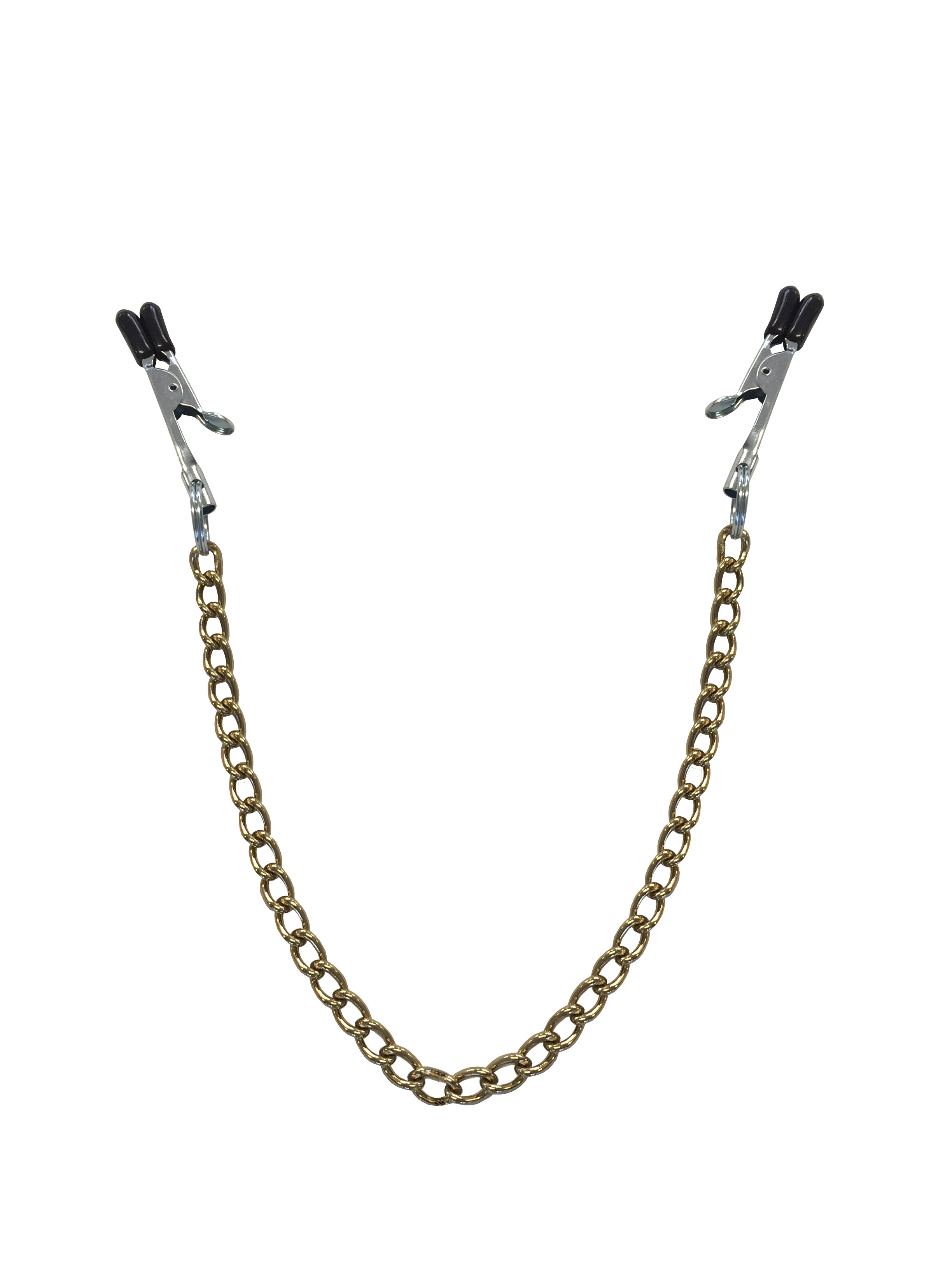 Metall Nippelklammern mit Kette