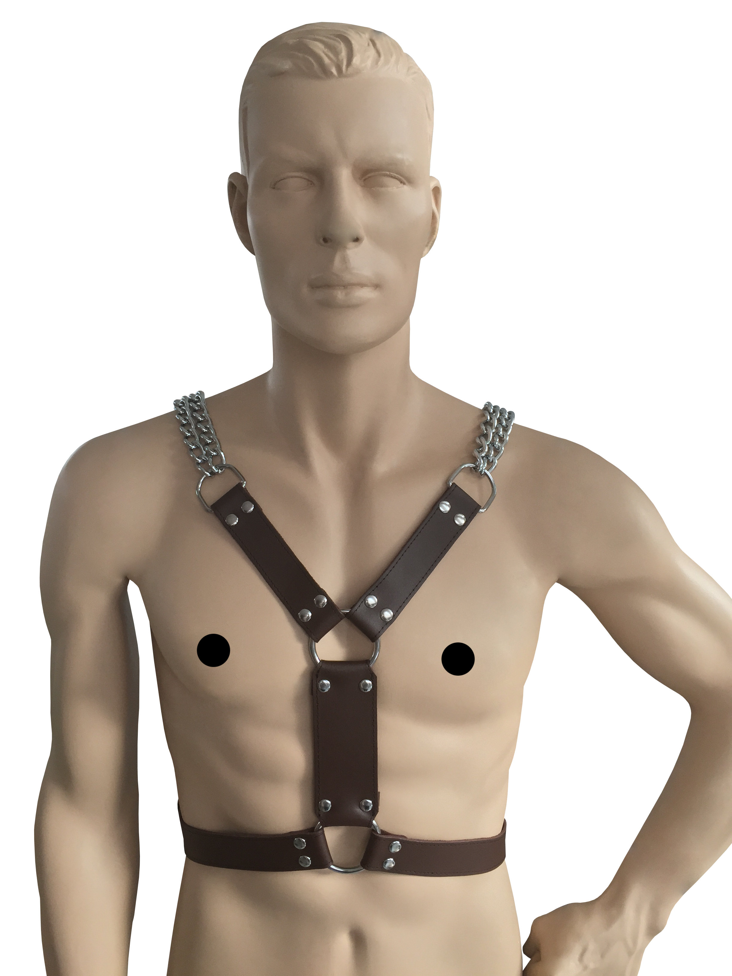 Männerharness mit Handfessel