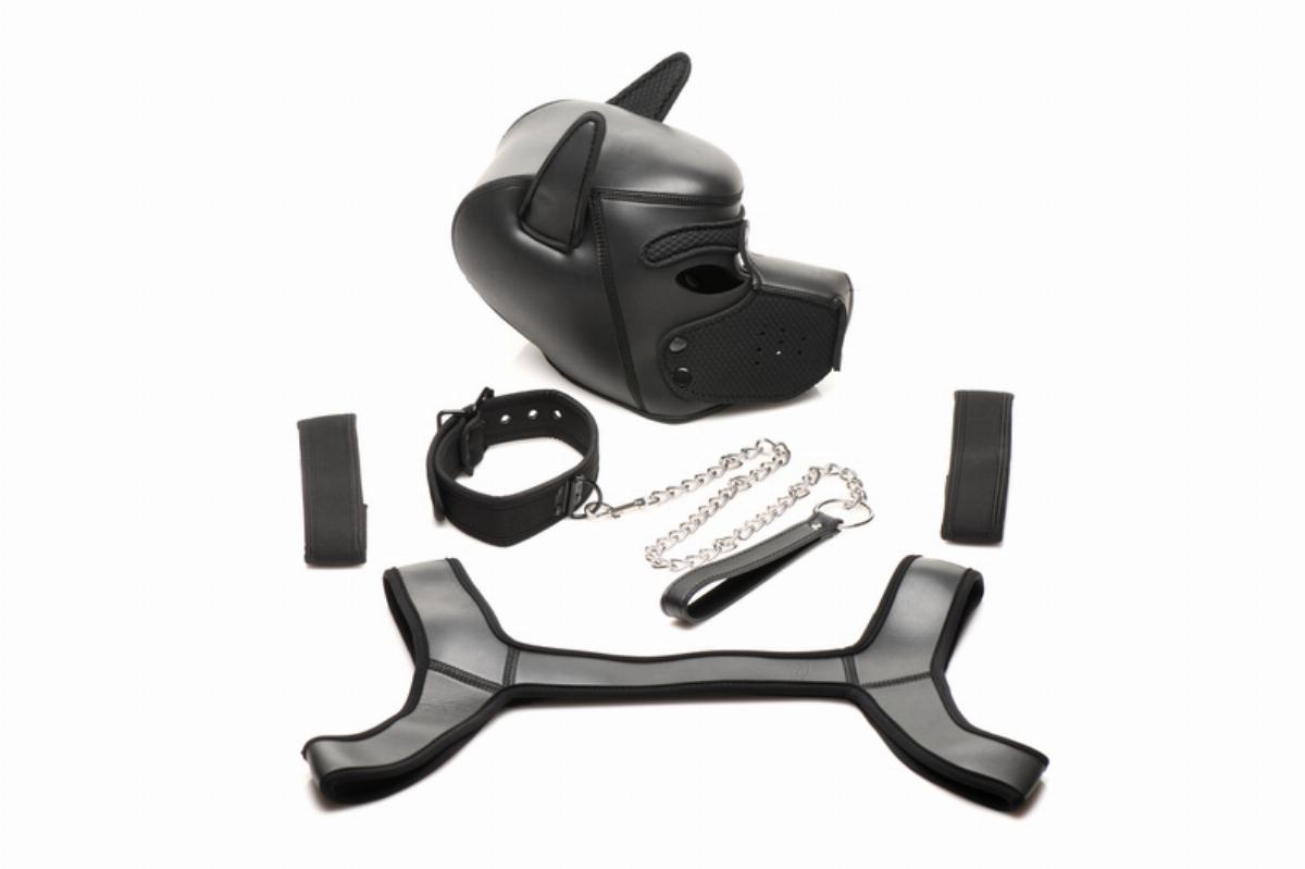 Komplettes Welpen Set Schwarz