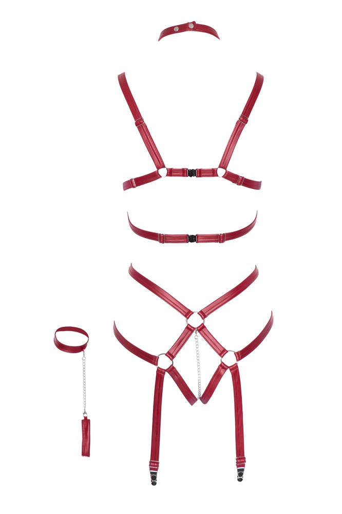 Harness dunkelrot