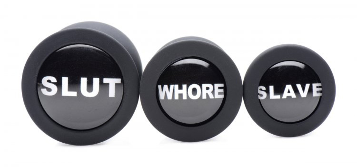 Dirty Words Analplug Set