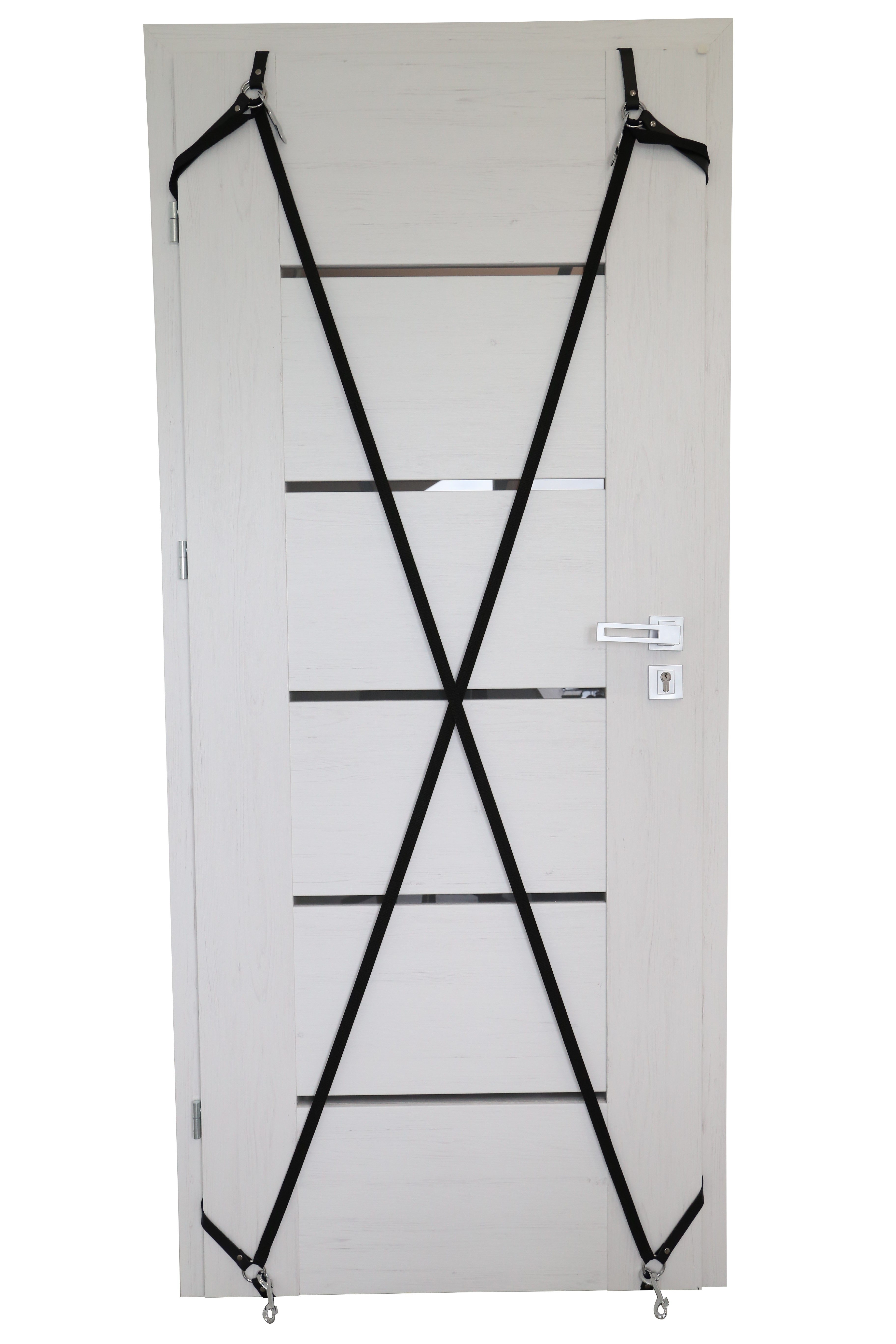 Tür/Bett Fessel Set mit Kreuz