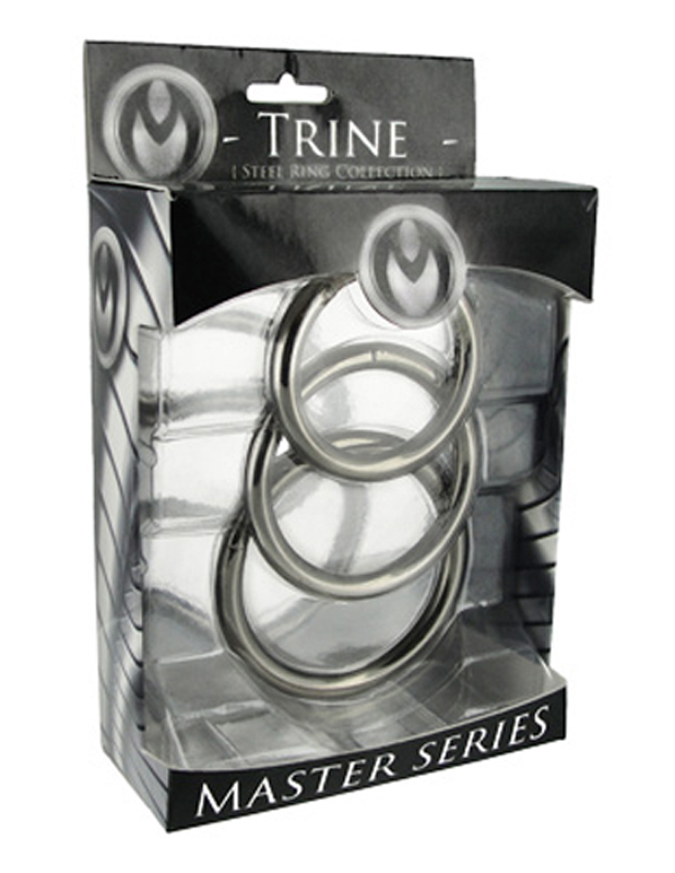 Trine Stahlringe Kollektion