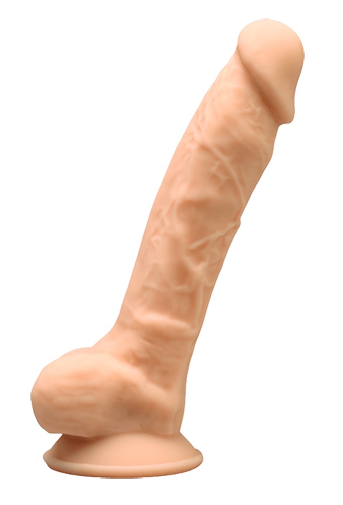 Naturdildo mit Saugfuß