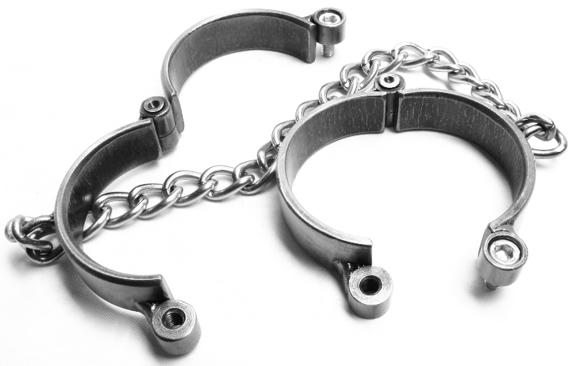 PRANGER METALL - Handfesseln schmal mit Kette