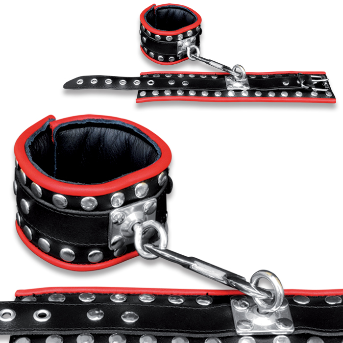 Fussfessel Ultimate rot/schwarz