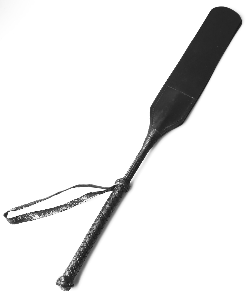 PADDLE - Leder Klatsche 54cm mit Doppelklatsche
