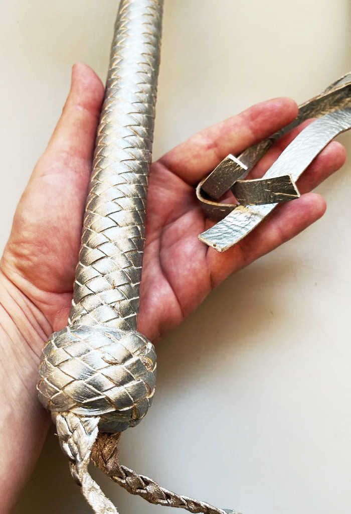 Kanadische Shortpeitsche kurze Singletail - Silber