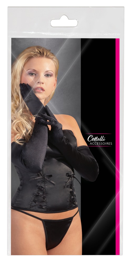 Handschuhe Satin