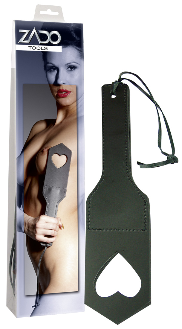 Leder Herzpaddel
