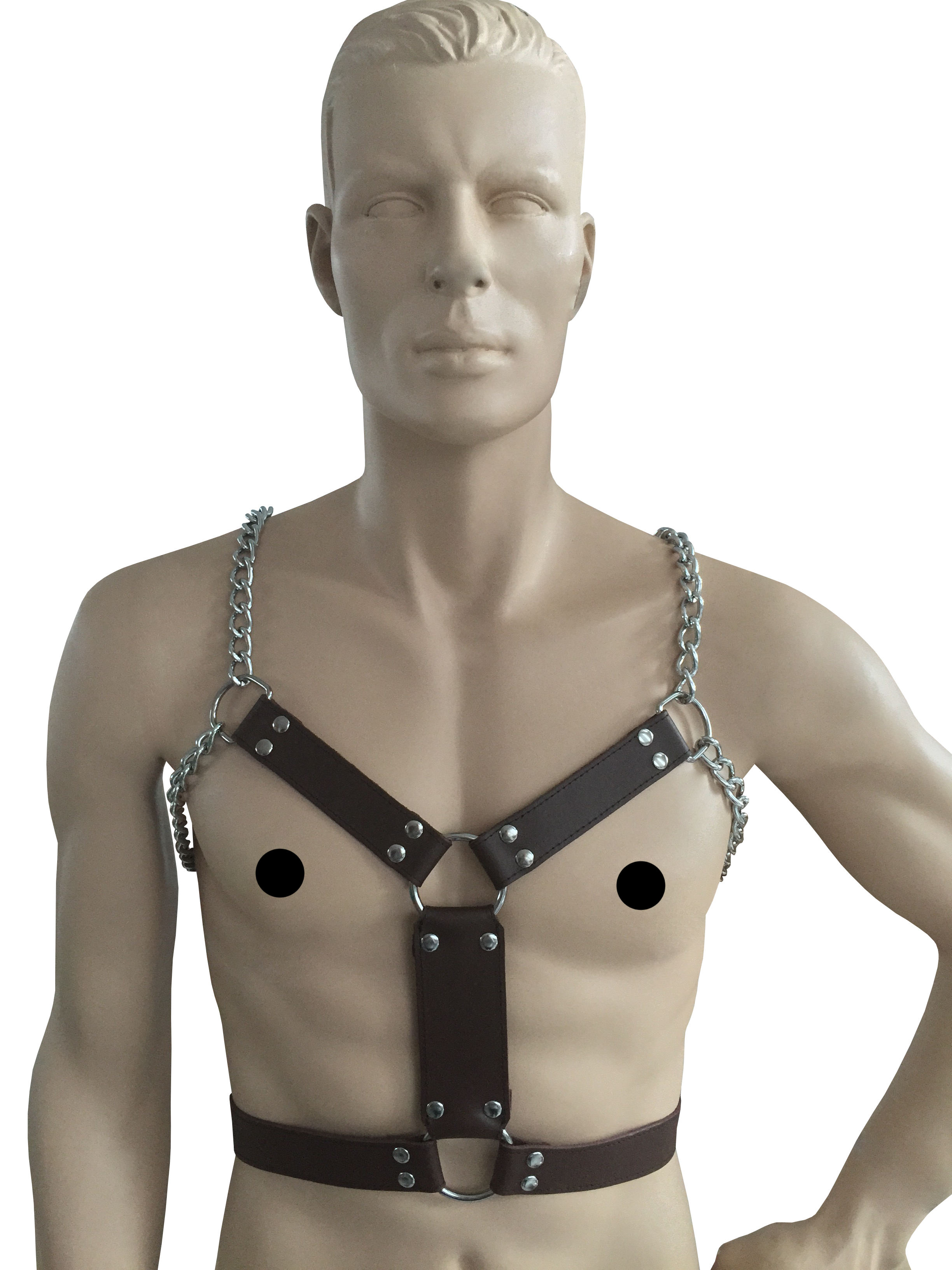 Männerharness mit Handfessel