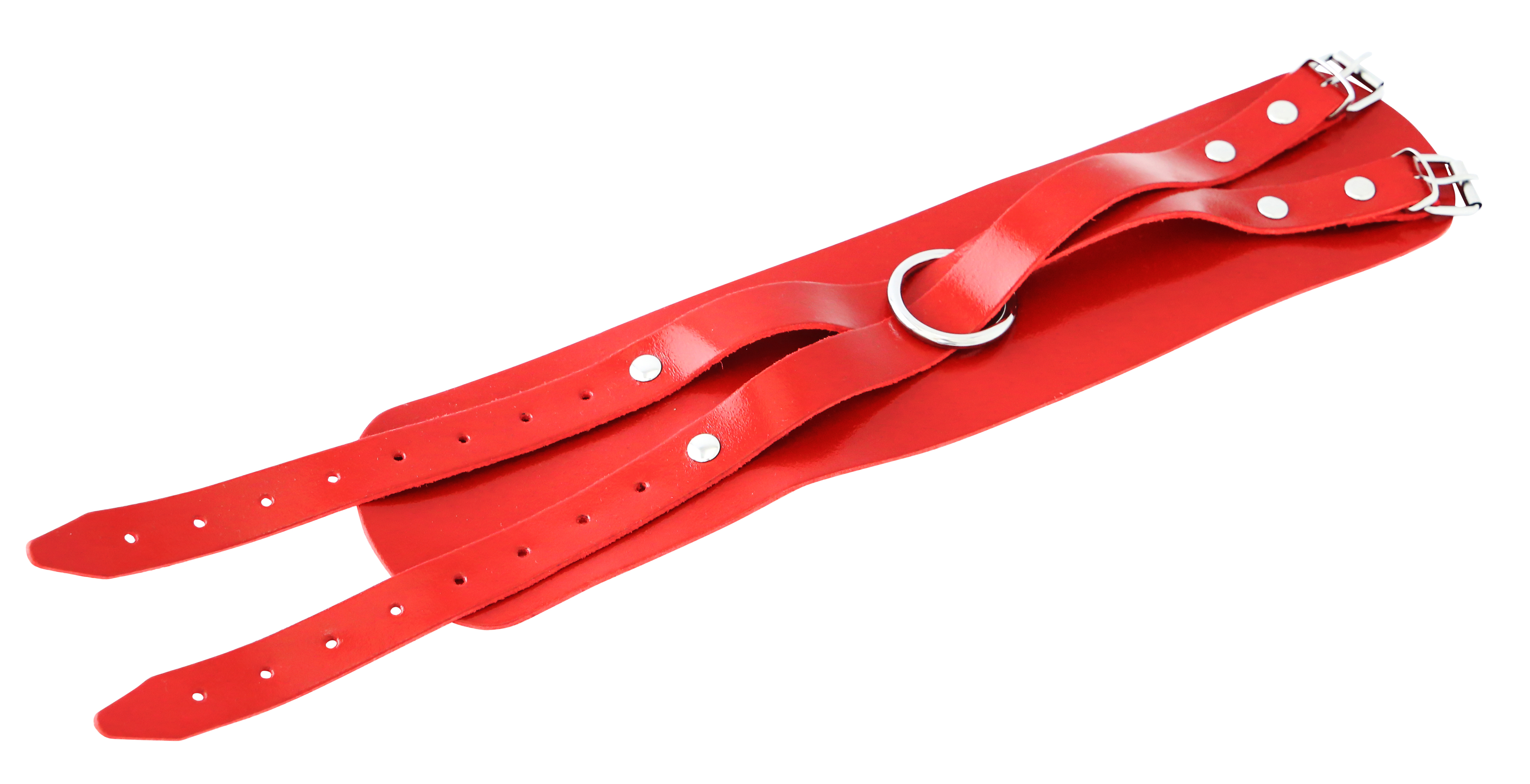 Halsfessel "The Crown" Red