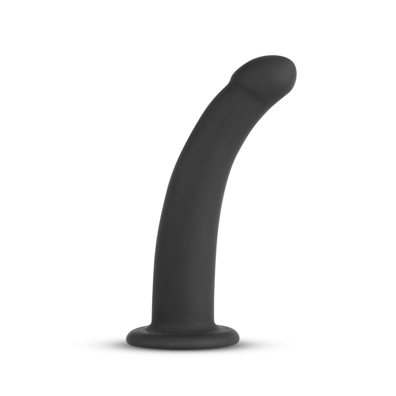 Silikon Umschnalldildo glatt