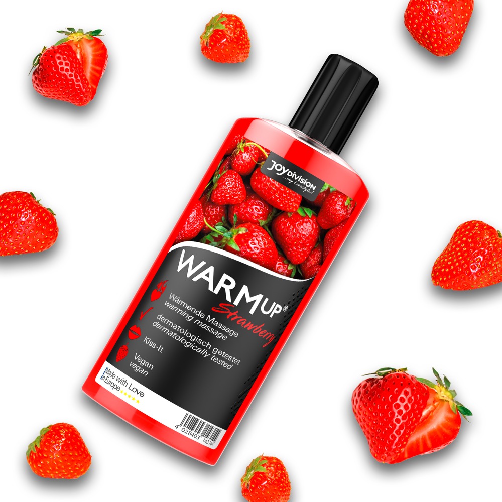 WARMup – Massage-Liquid mit Wärme-Effekt - Erdbeere