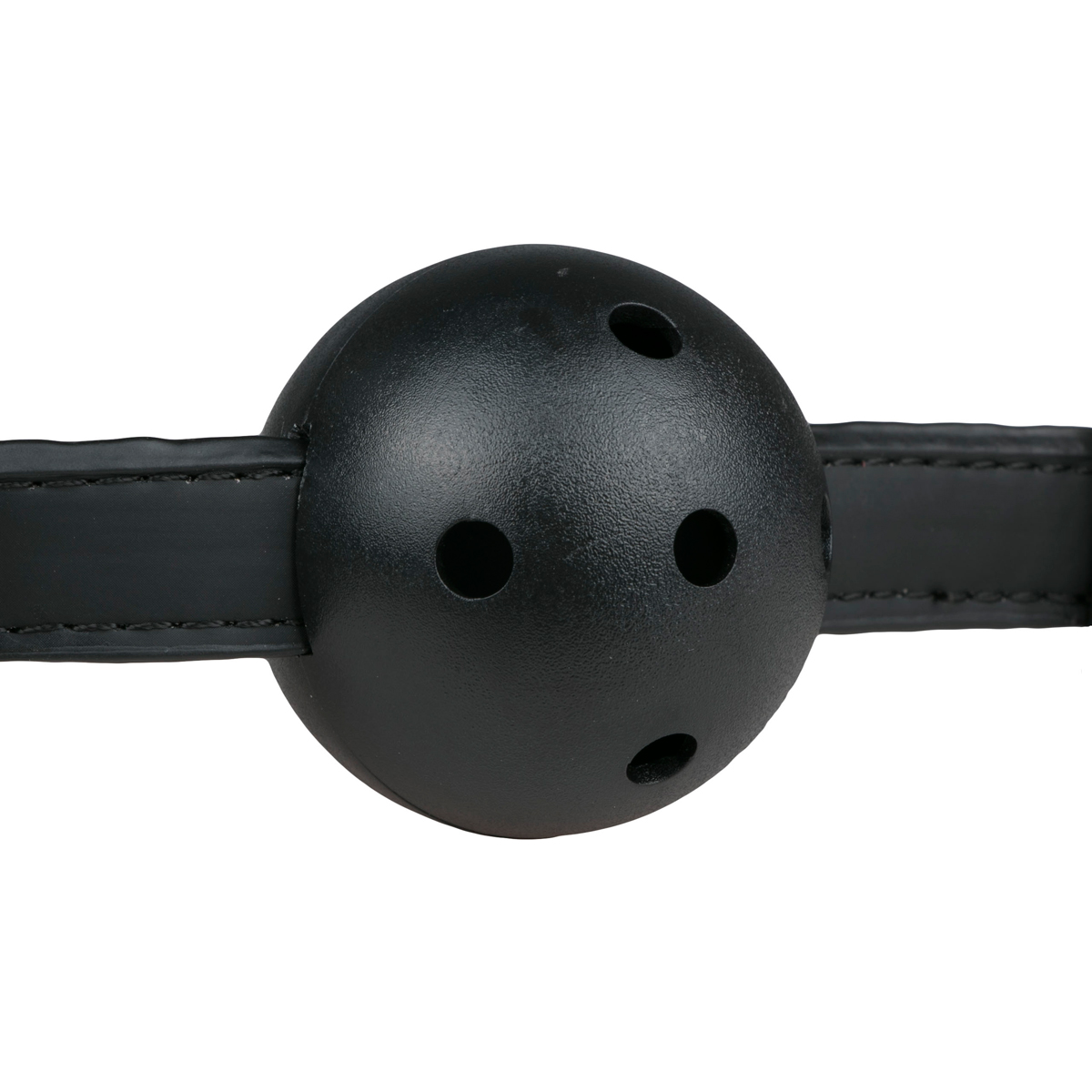 Ballknebel mit PVC-Ball-Schwarz