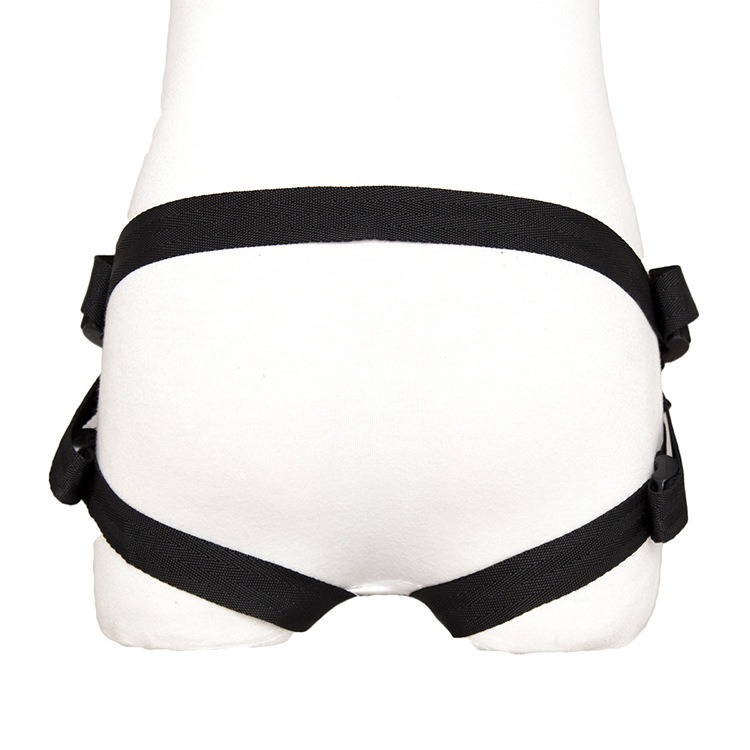 Strap-On "Chastity-Expert" aus PU-Leder in schwarz