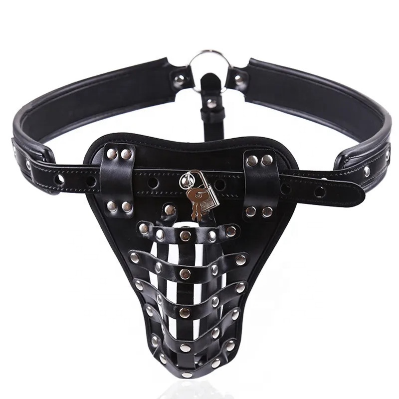 Herren-Chastity-Gürtel mit Frontschloss