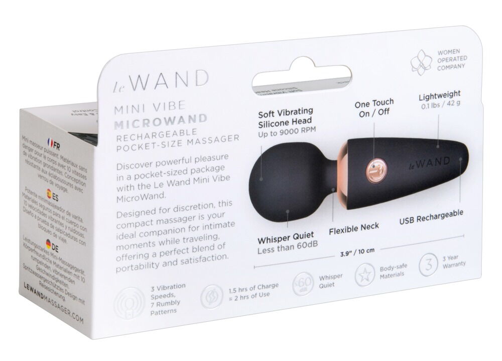 Mini Vibe Microwand - schwarz