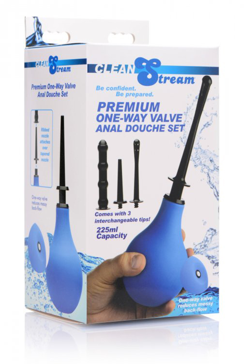 Premium Ventil Analduschset