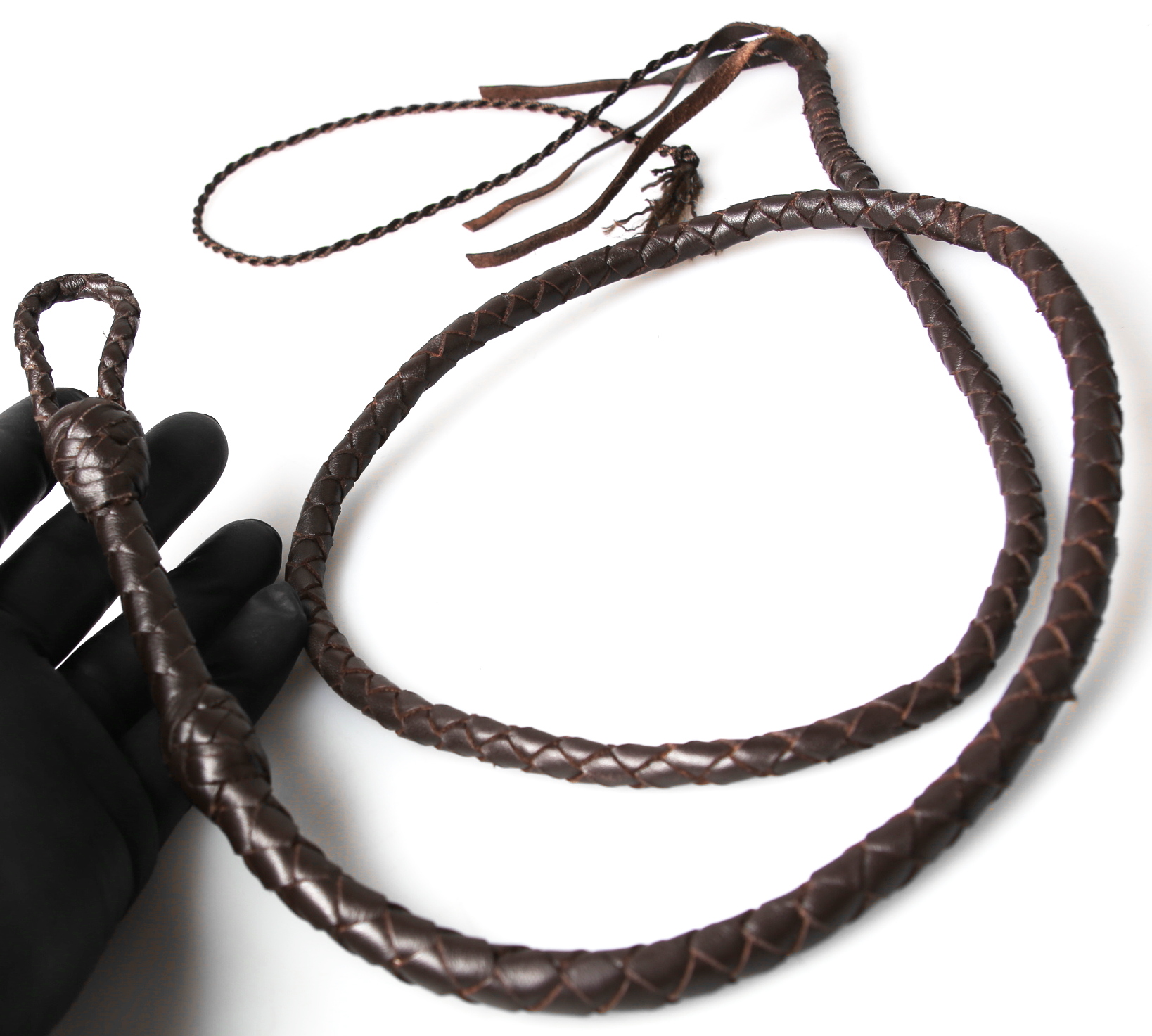 MINI Bullwhip - Miniature Peitschen vom Feinsten in drei Farben