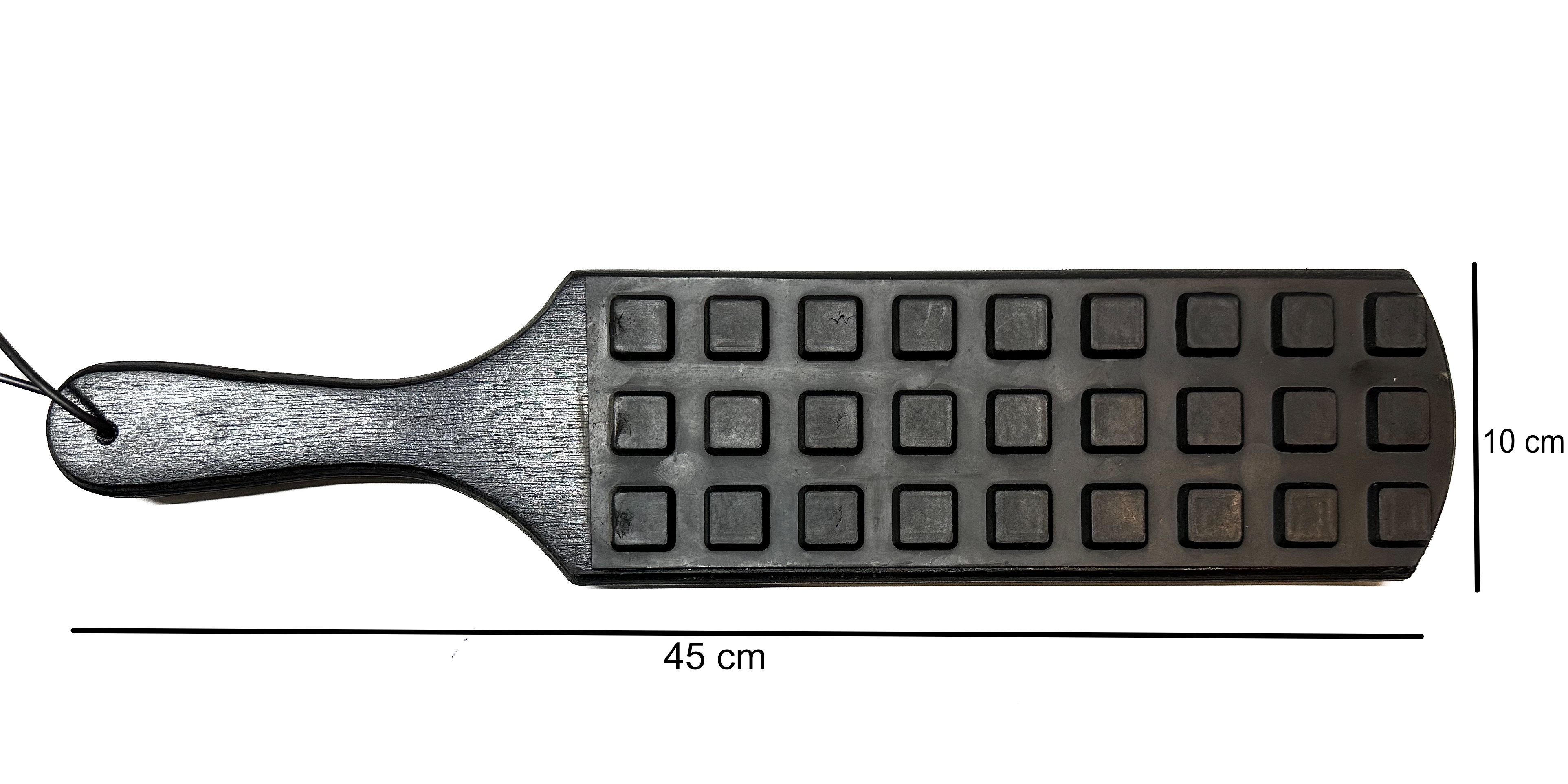 Bestrafungs-Paddle "Crowley" in schwarz