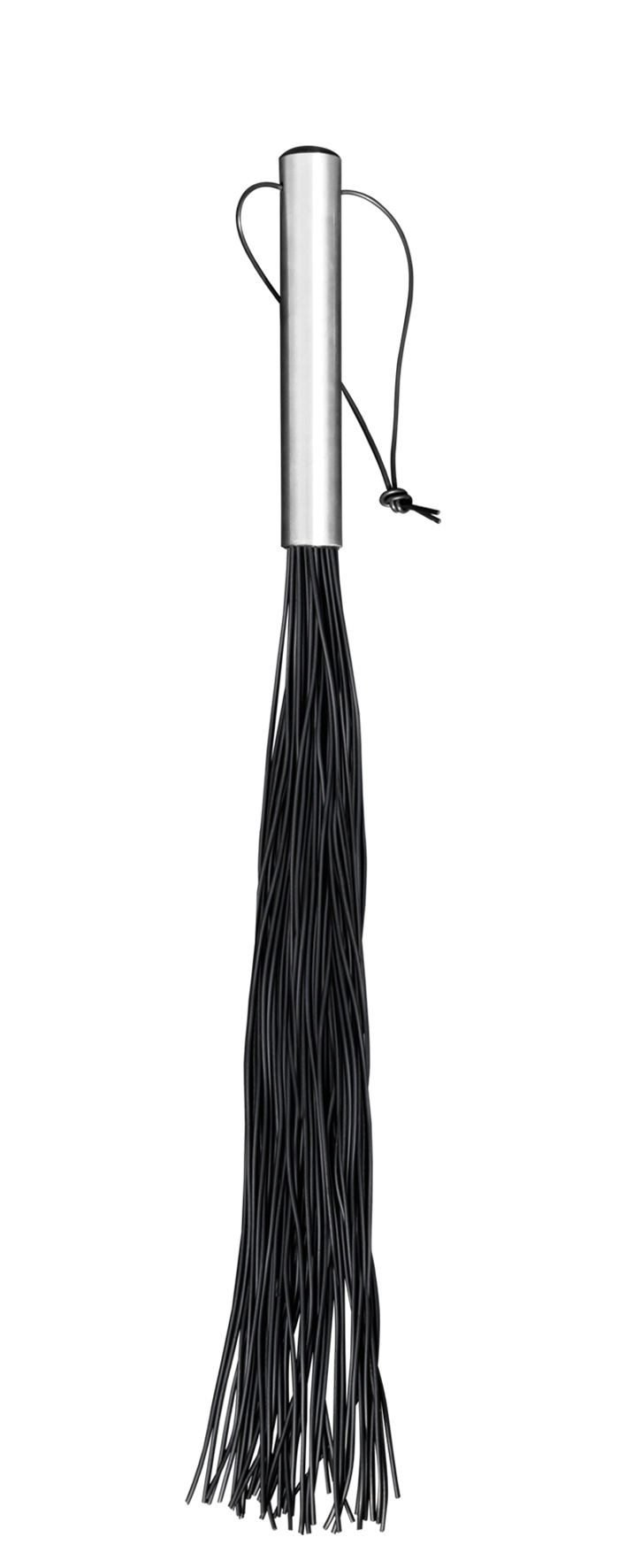 PVC-Peitsche mit Aluminium Griff hart