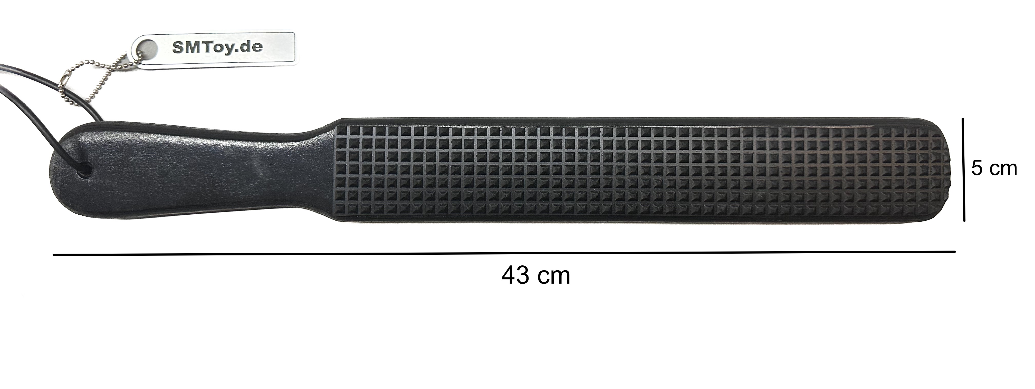 Bestrafungs-Paddle "Drake" in schwarz