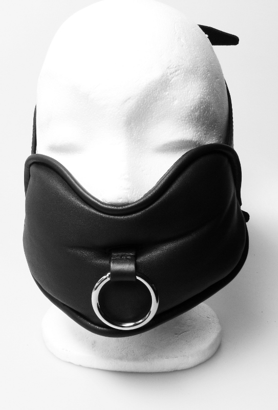 Soft Binde mit Knebel - schwarz