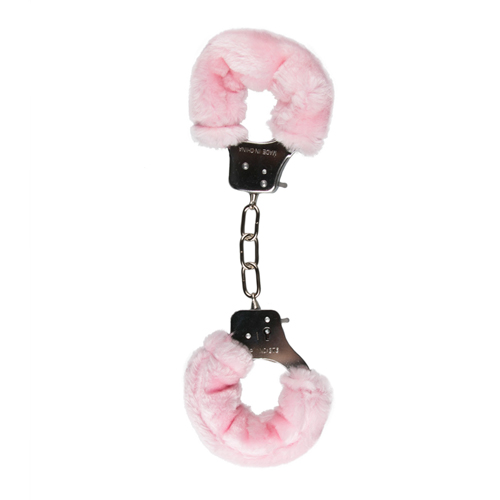 Fetish - Plüschige Handschellen - Rosa