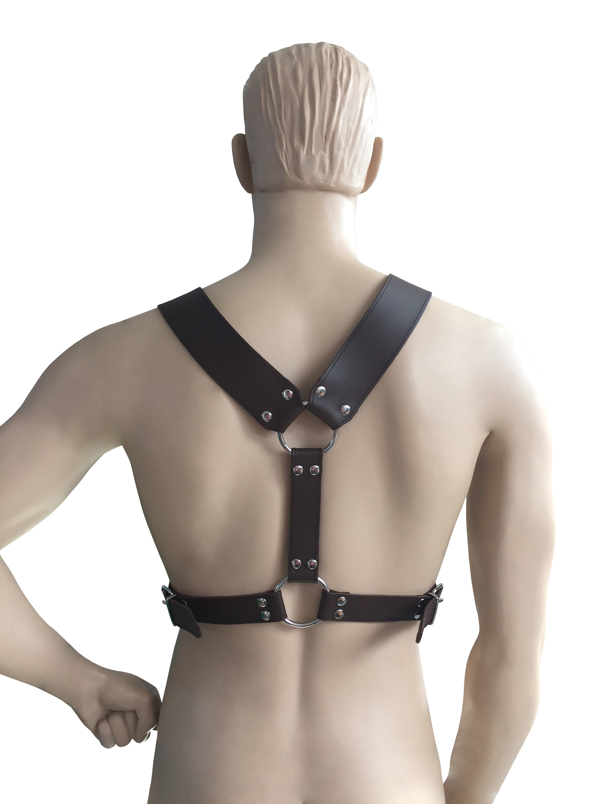 Männerharness mit Handfessel