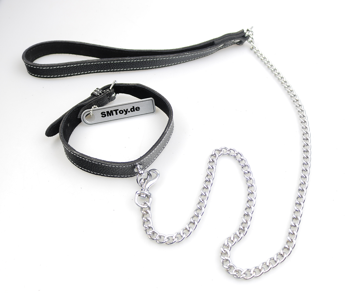 Cat-Set-2 Halsband und Führkette