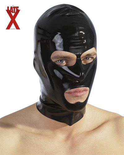 Kopfmaske schwarz