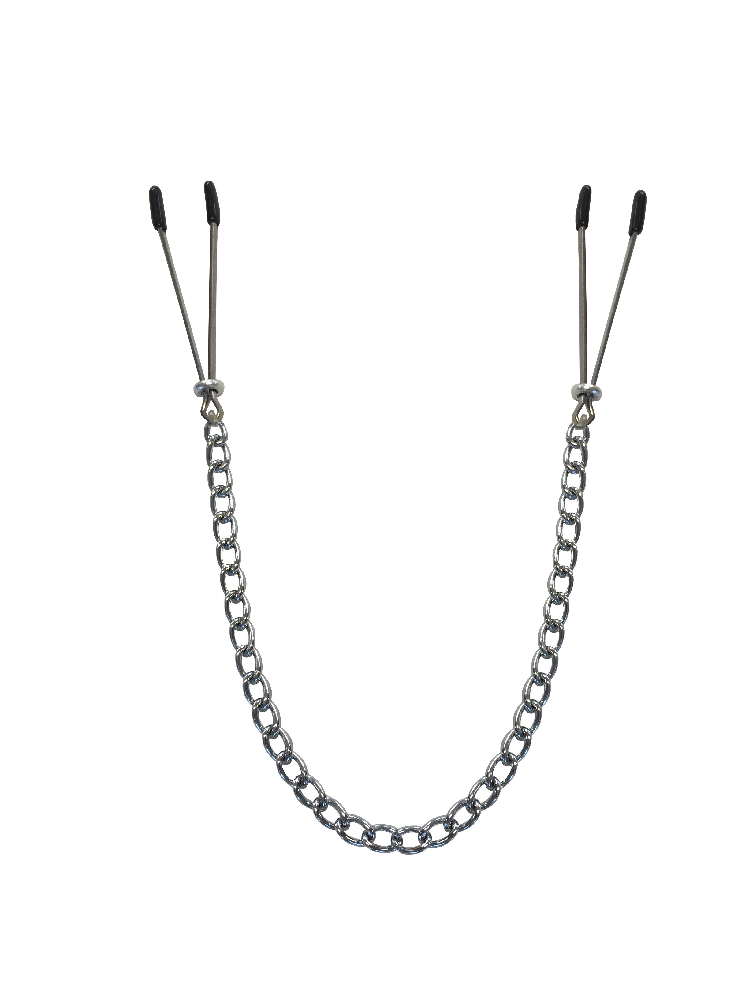 Metall Nippelspangen mit Kette