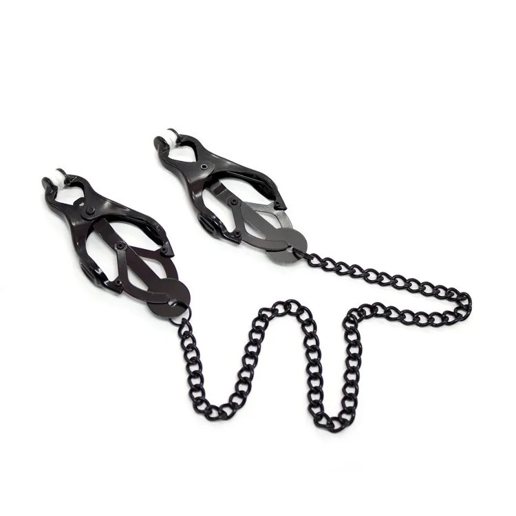 Japanische Butterfly - Nippelklemmen Black