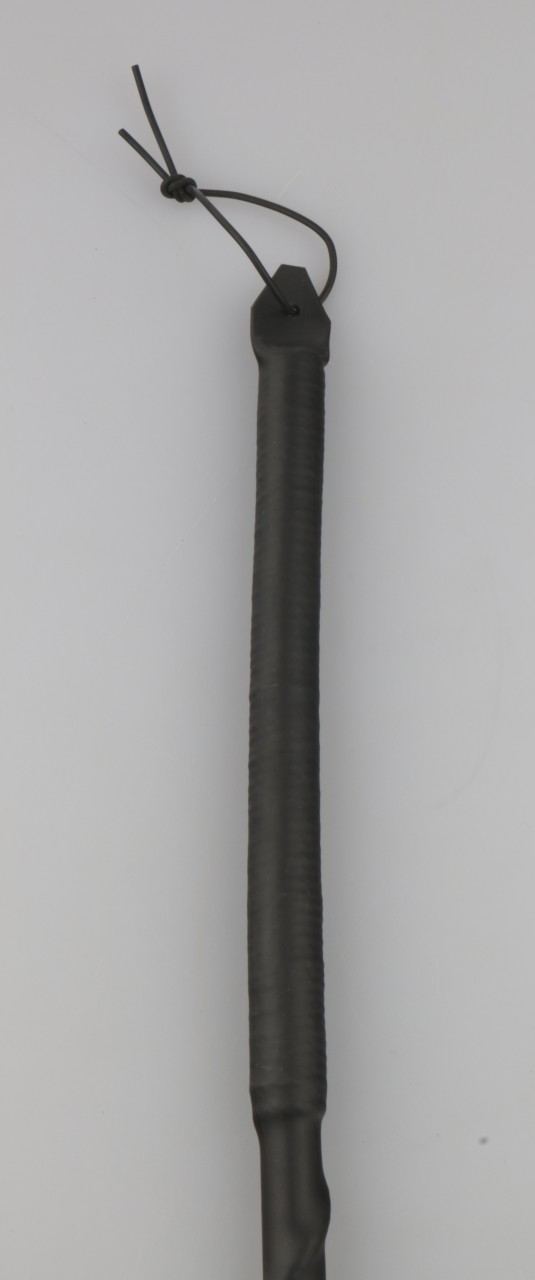 ROHRSTOCK - Extrem Rohrstock mit Griff, schwarz, Kreuzwicklung, Ø ca. 15mm