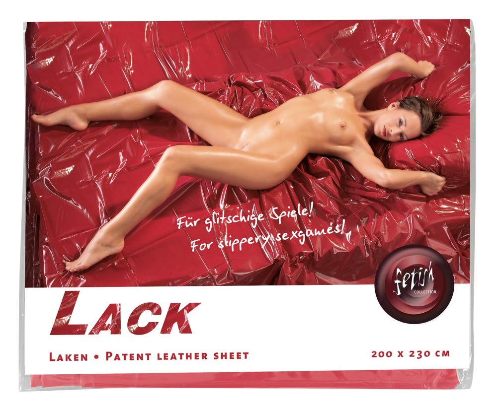 Lack-Laken in dunkelrot