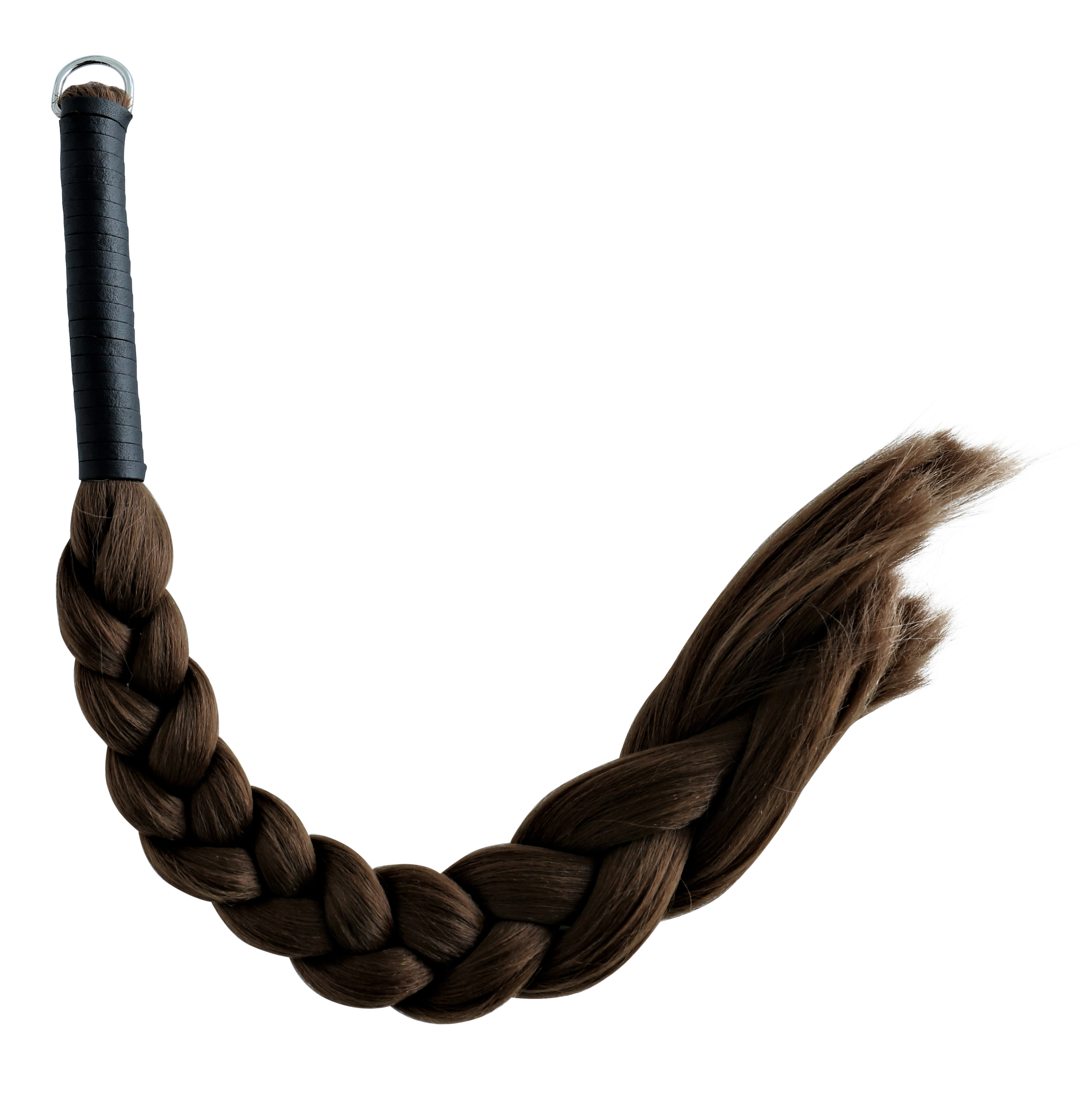 Flogger - HAIR whip natural dark blond "Pull my hair and spank me"