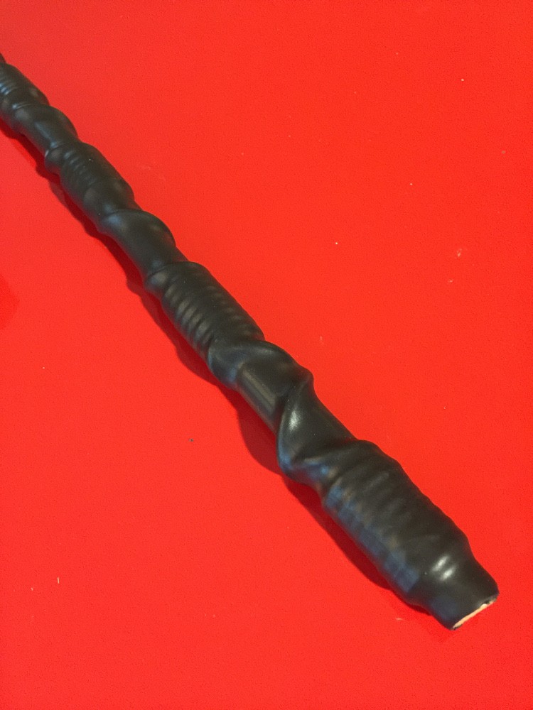 ROHRSTOCK - Extrem Rohrstock mit Griff, schwarz, Exklusivwicklung, Ø ca. 10mm