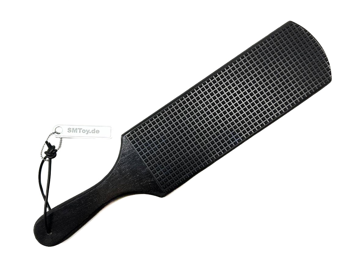 Bestrafungs-Paddle "Dante" in schwarz