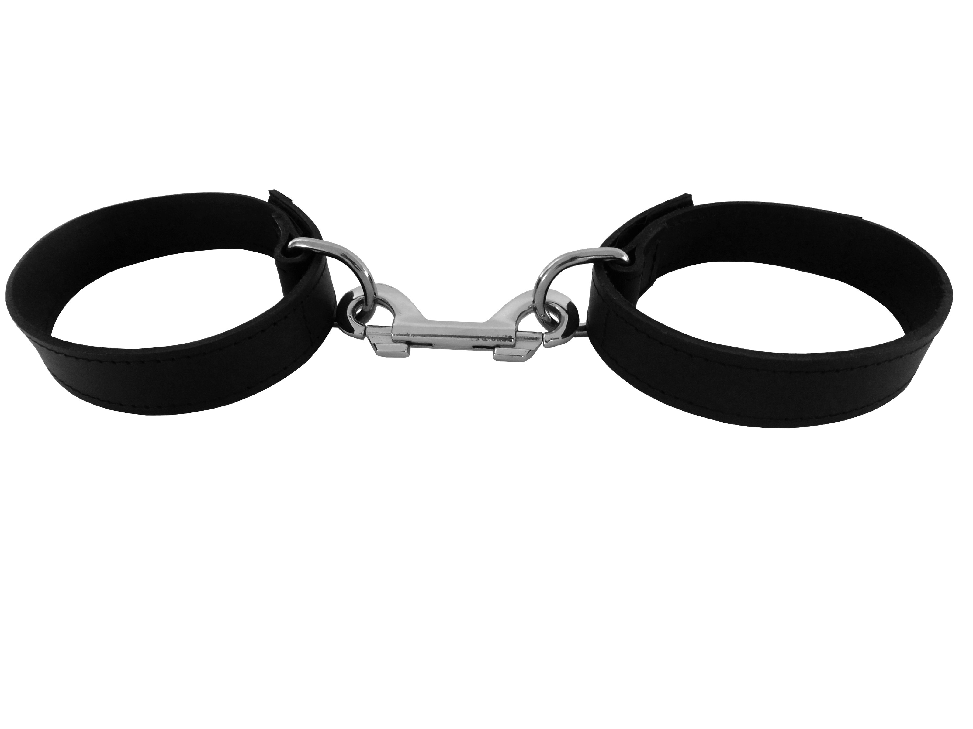 Leder Fußfessel mit großen D-Ringen